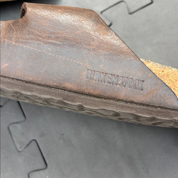 Birkenstock Men’s Brown Sandals size 41 Made in Germany - Picture 6 of 9